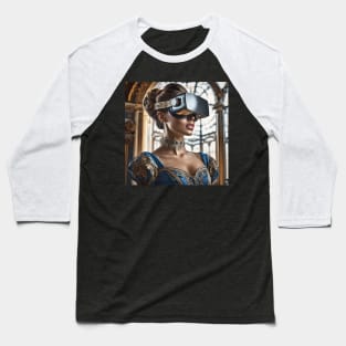 Baroque Lady VR Gamer Baseball T-Shirt